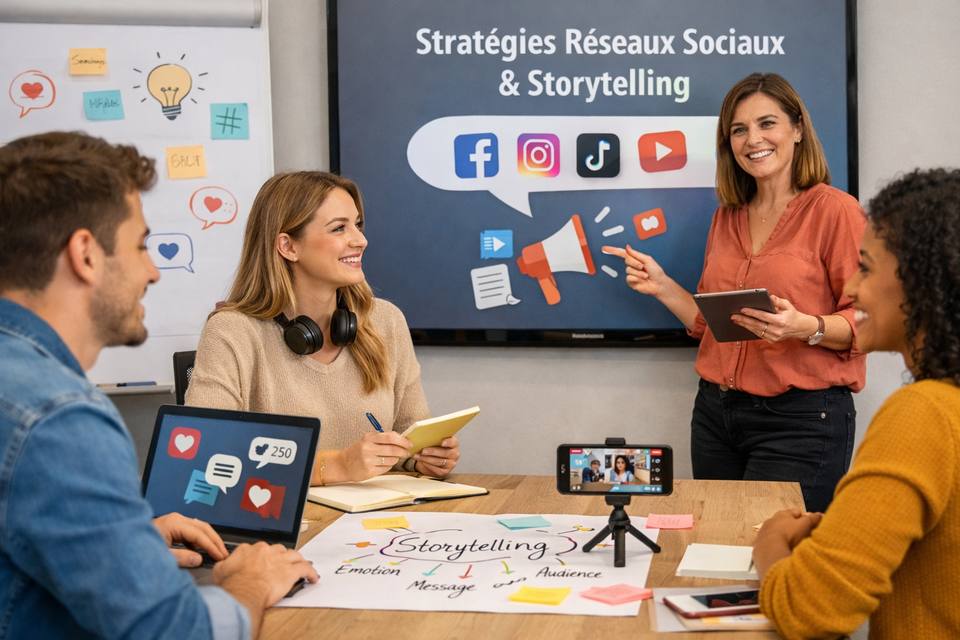 Formation Communication digitale chez Sud Formation Conseil à Nîmes